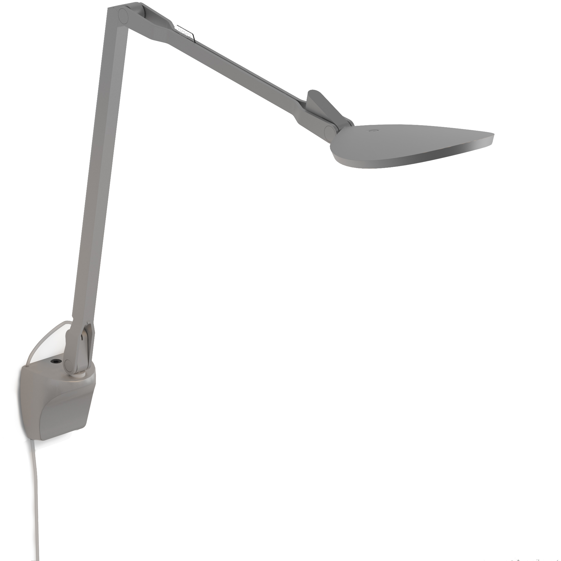 Splitty Reach Pro Gen 2 Wall Mount Desk Lamp Wall Light in Silver